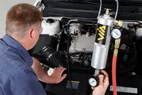 Dekarbonizace sacího systému benzín/nafta